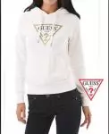 guess femmes veste mode 2012-2019U hoodie oarai blanc